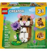 Lego Creator 3 en 1: Lindo Hámster con Flor 31376