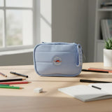 Cartuchera Escolar 1 Compartimento Sl2504c Kinderland Celeste