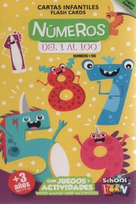 Cartas Educativas Numeros 1al 100 CL-110
