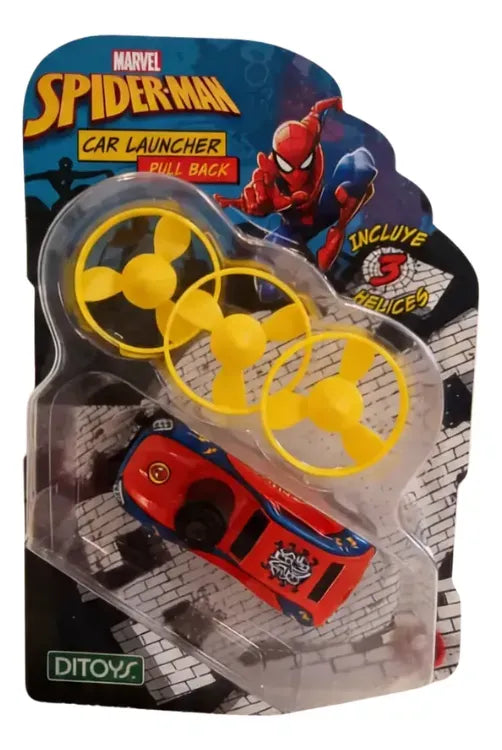Spiderman Car Launcher Pull Back 3046