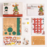 Robotime Rolife Puzzle 3d Árbol De Navidad Melodías Ams01
