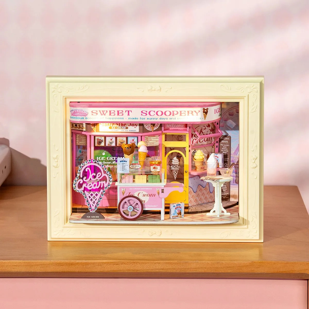 Robotime Rolife Sweet Scoopery Ice Cream DP002