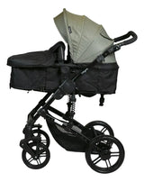 Baby One Coche Laika travel system con base color verde C BOTS-032S