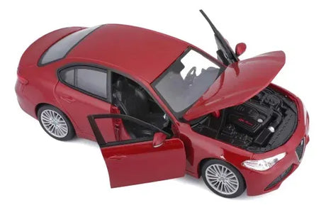Bburago 1:24 Alfa Romeo Giulia 2016 Rojo Metalizado 18-21080