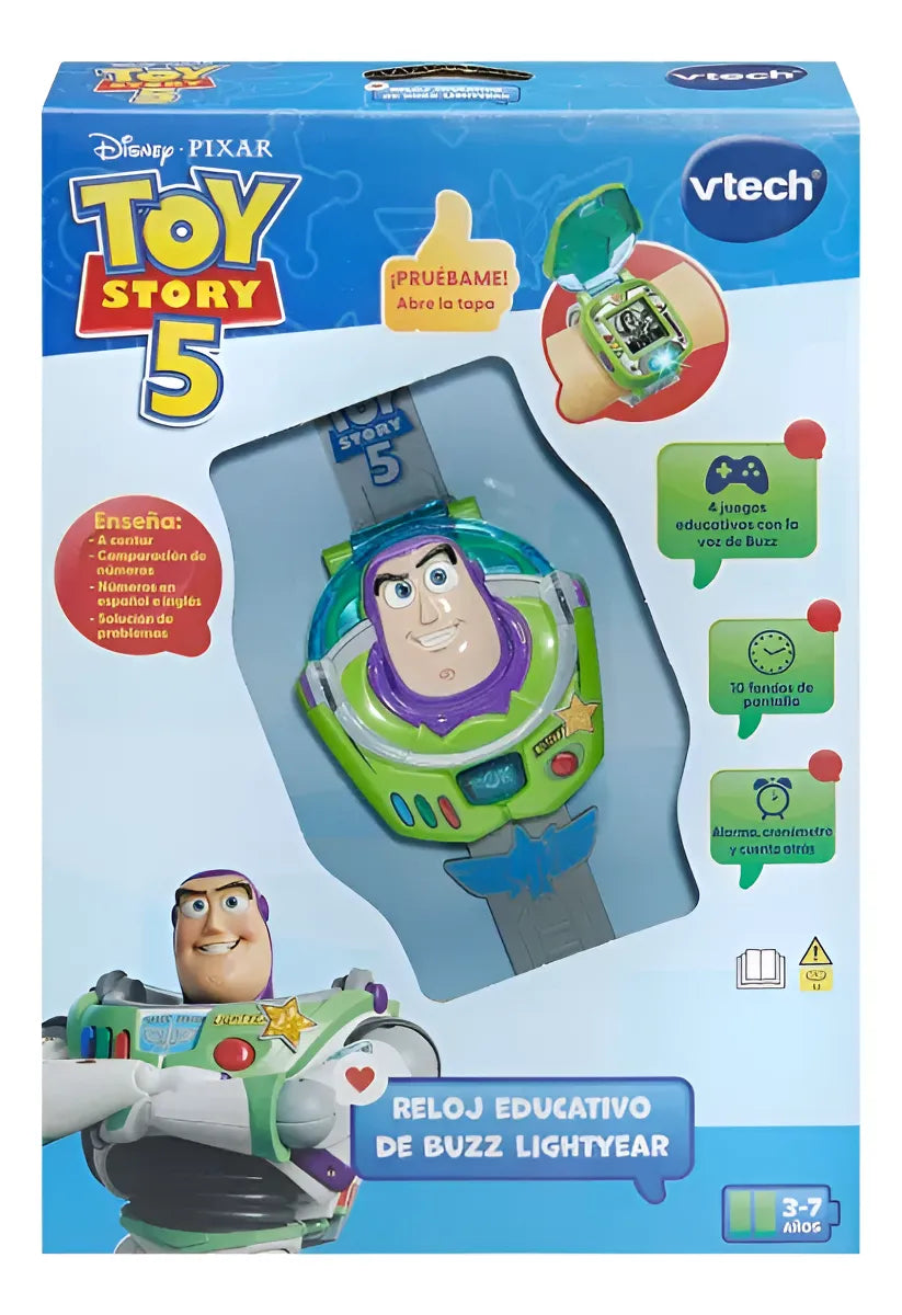 Vtech Toy Story 5 Reloj Educativo Buzz 80-591922