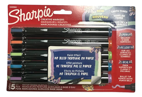 Sharpie Creative Markers X5 Tono Tierra 1 2209902