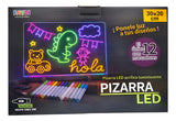 Pizarra Led Con 12 Marcadores FDKW5072213 413-0068