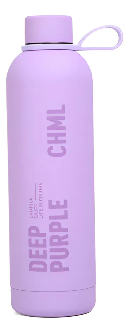 Chimola Botella Sport Con Manija Lila BZ54