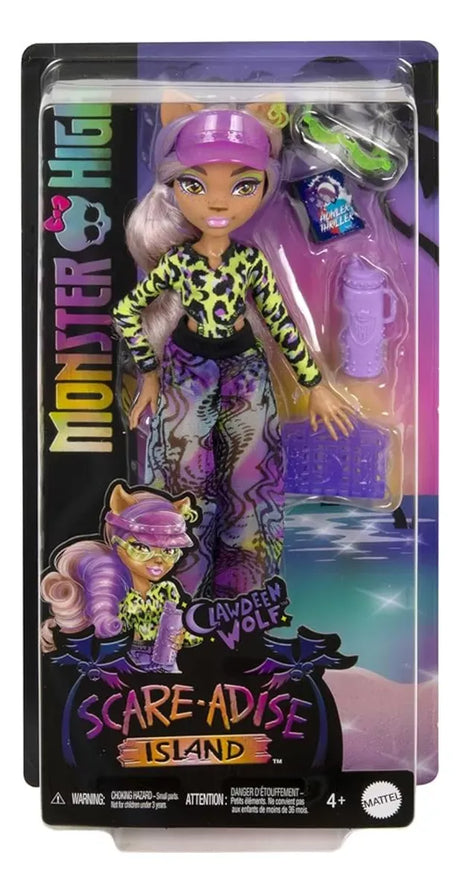 Monster High Scareadise Island Clawdeen HRP67