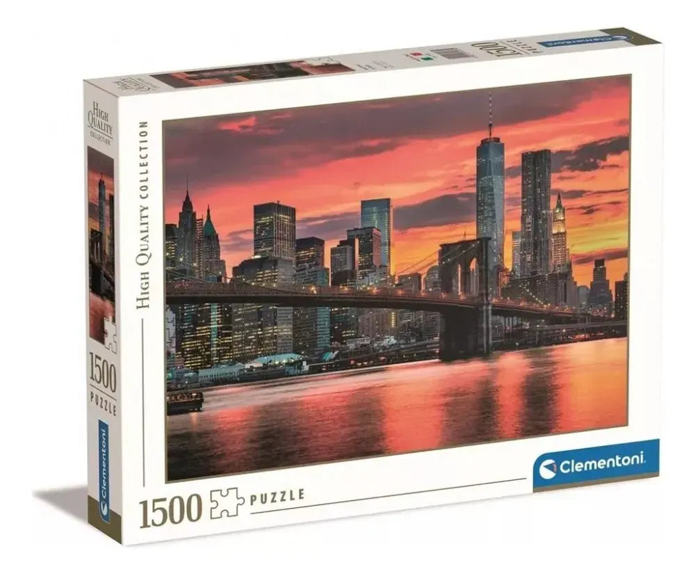 Puzzle Hqc East River At Dusk 1500 Pzas 31693 Clementoni