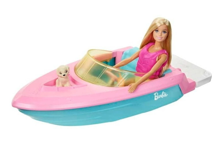 Muñeca Barbie Lancha Con Accesorios Grg30 Mattel
