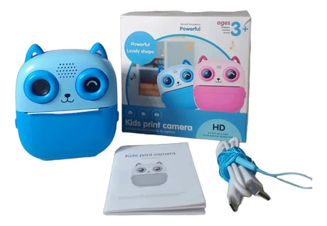 Camara Instantanea para niños Buho AZUL S56818