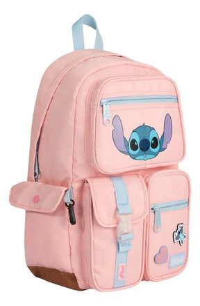 Mooving Mochila Stitch Pink 1629326