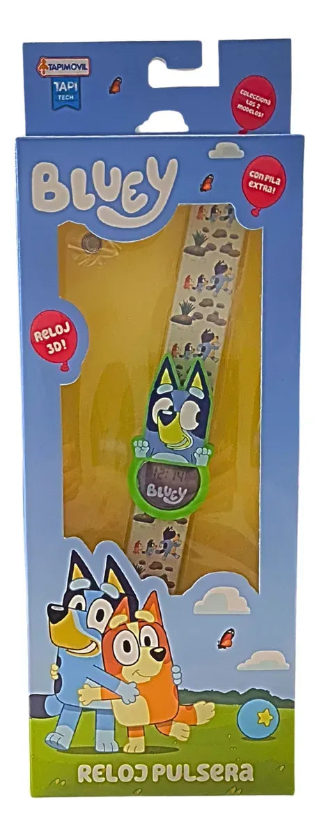 Reloj 3d C/personaje Bluey Blu01209
