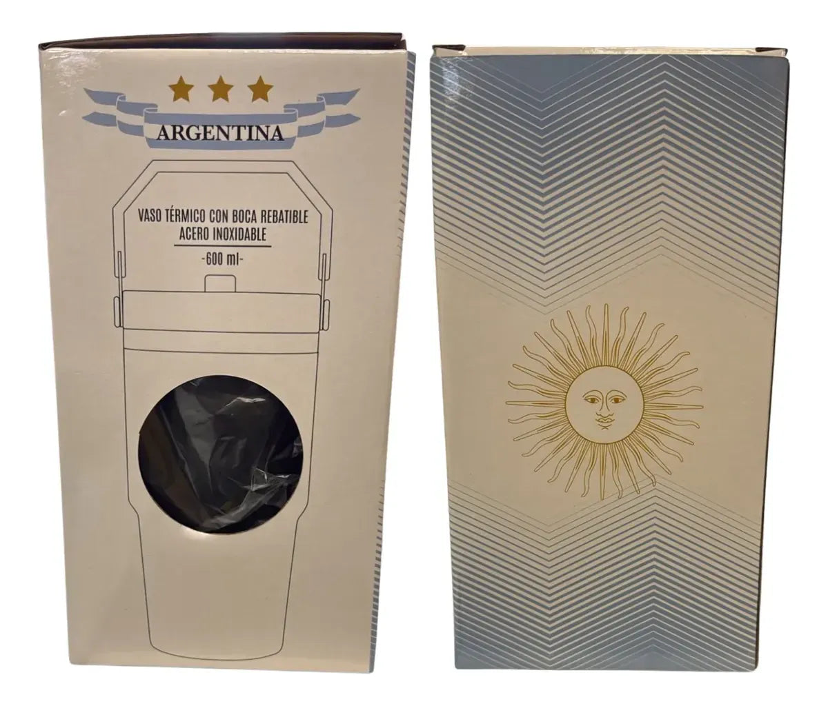 Vaso Térmico Argentina 600ml Acero Inoxidable Cla1242