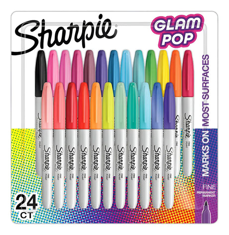 Sharpie Marcadores Punta Fina Glam Pop X24 2185227