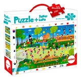 Rompecabezas Puzzle 50 Pzas Con Lupa 3035