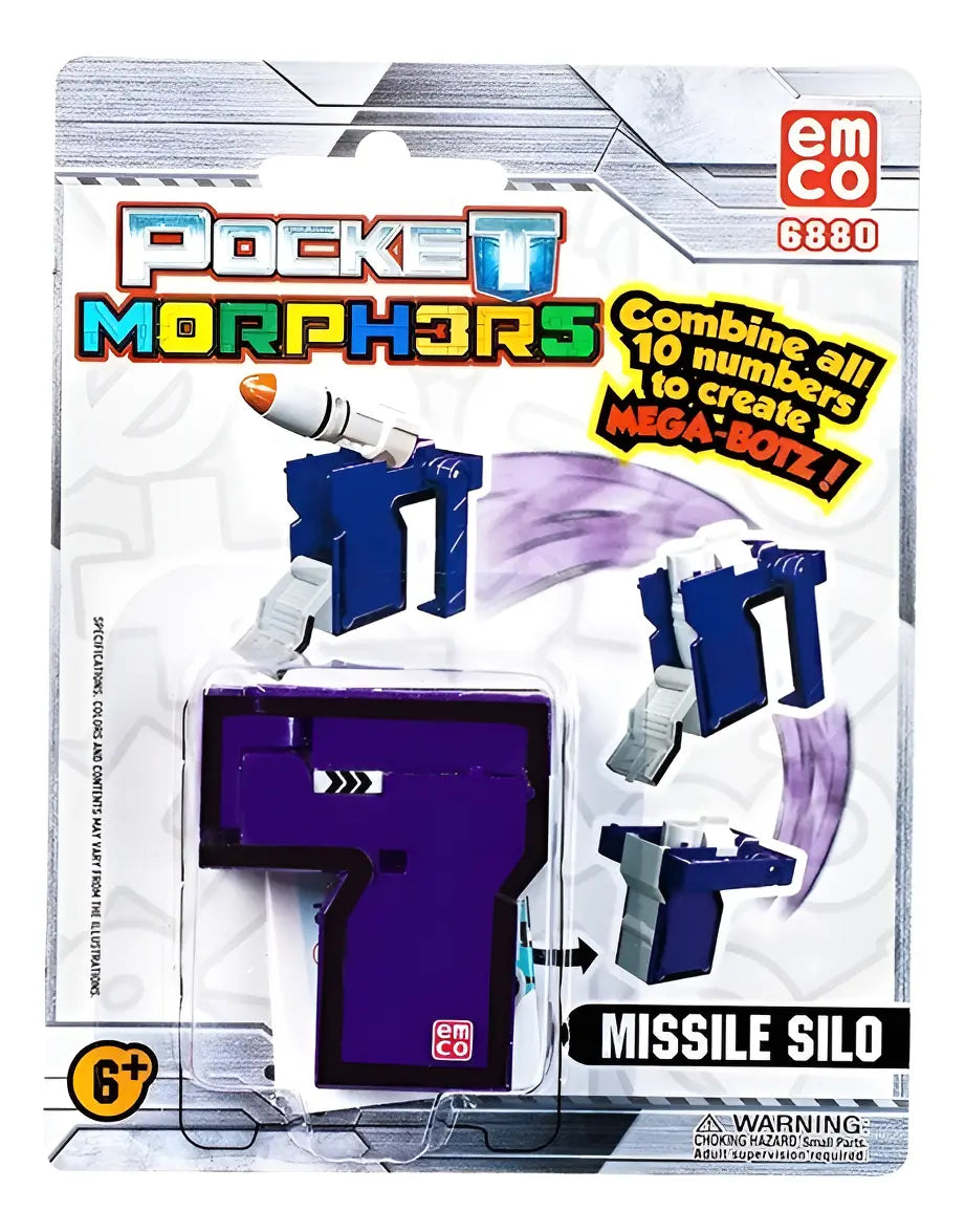 Pocket Morphers Números Transformables 6888