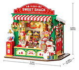 Robotime Rolife Puzzle 3d Puesto De Dulces De Navidad Ds043