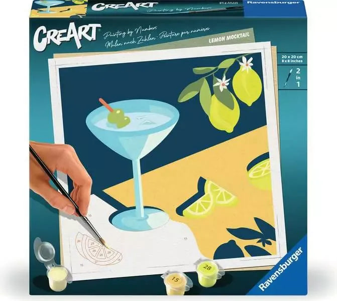 Ravensburger CreArt Pinta Por Numeros Martini 25561