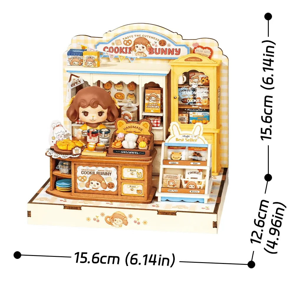 Robotime Rolife Cookii Bunny's Cookie Shop DG177