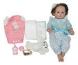 Muñeca Newborn 50 cm con Cabello y Accesorios S43531