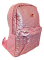 Mochila Escolar Puffy Corazones Tornasol Rosa SL1903