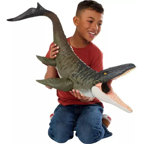 Jurassic World Dinosaurio Rebirth Super Colossal Mosasaurus JGB51