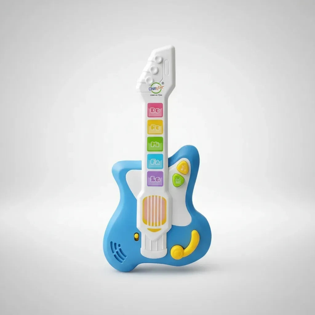 Guitarra Táctil Touch Bebe Con Luz Y Sonido 503-24