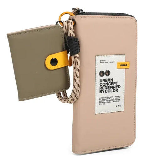 Chimola Billetera larga Maia Camel B304