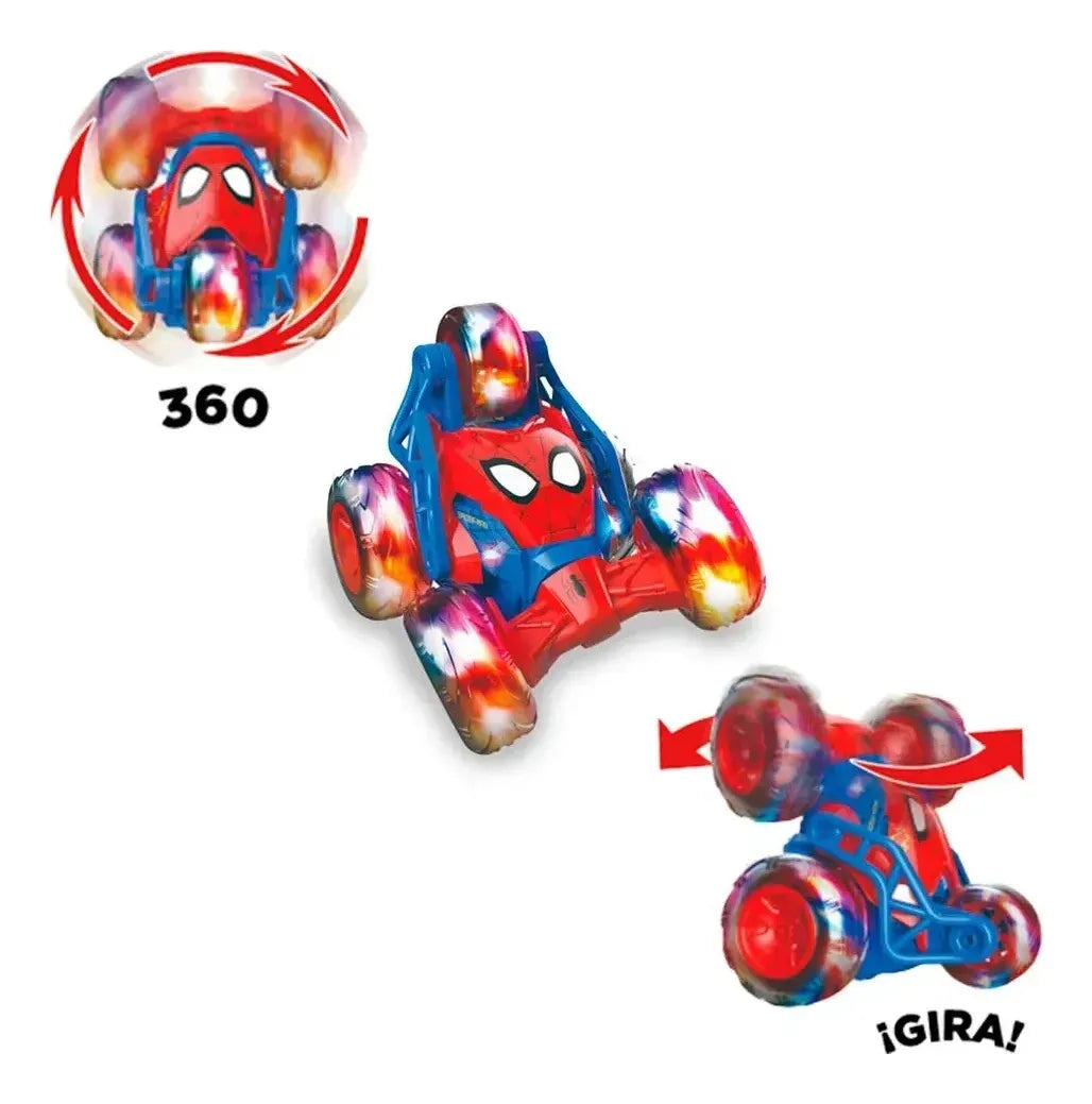 Auto R/C Five Wheel Stunt Spiderman IKDIS042