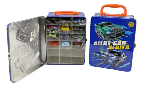 Valija con 6 Autos Pull Back 2410705 Shine