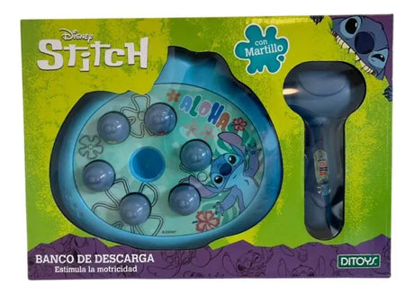 Stitch Banco De Descarga Con Martillo Bebe 3021 Ditoys