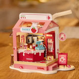 Robotime Puzzle 3d Caja De Leche De Fresa Ds034 Rolife