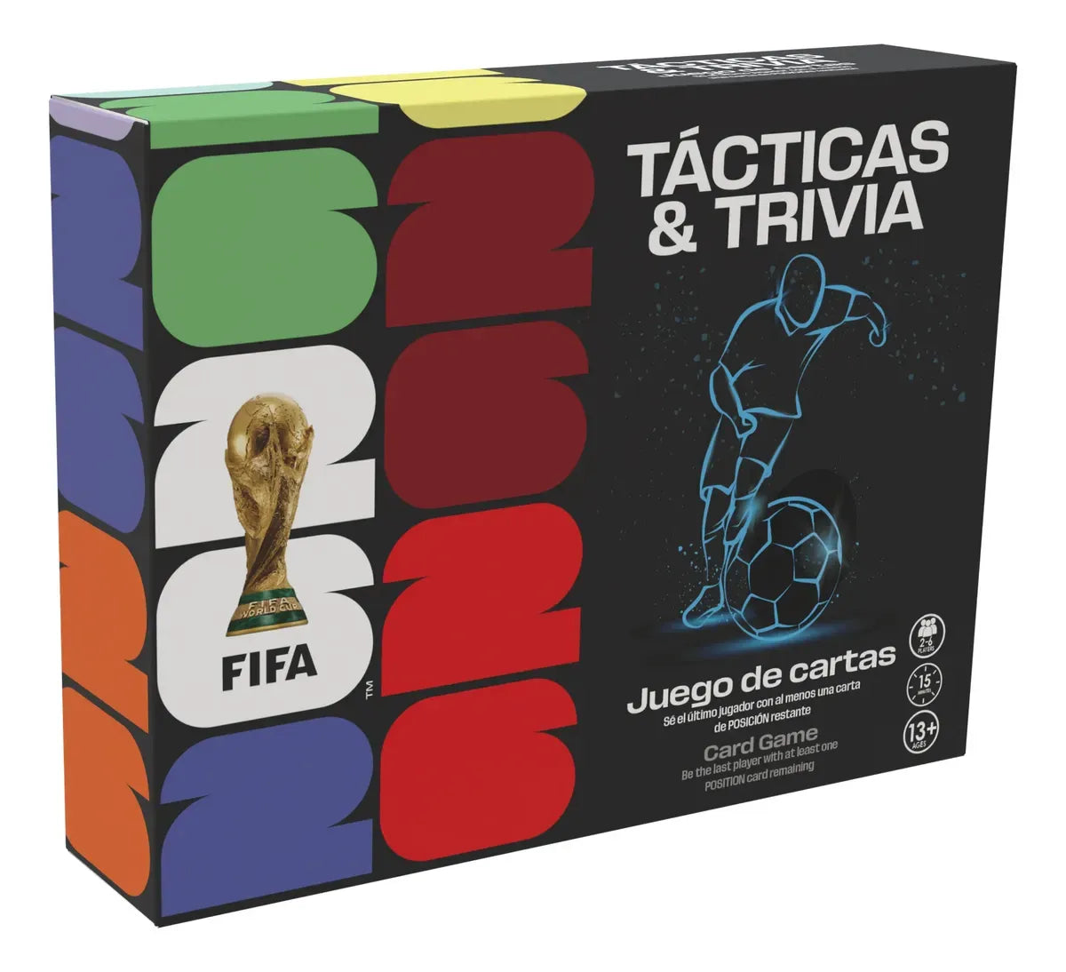 Juego de Mesa - Tácticas y Trivia +25 FIFA FWC-0015-01