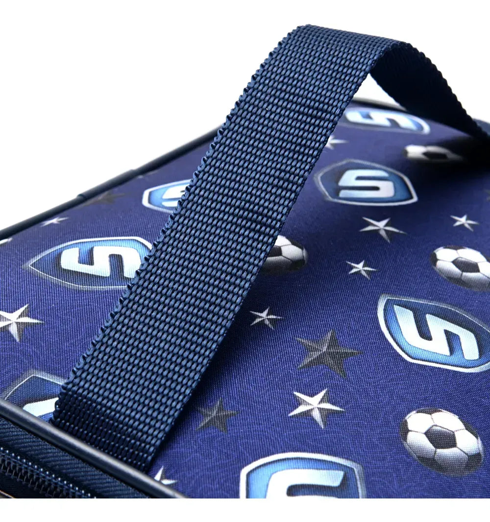 Skora Lunchera Let S Play Futbol 22x16x16cm 43105 Azul