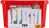 Max Build More Ladrillos Bloques 759 Pzas 8347 Compatible