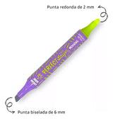 Mooving Coloring Perfect Layer Marcadores dobles de superposicion de colores en caja x08 3021408