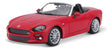Bburago 1:24 Fiat 124 Spider Rojo Metalizado 18-21083