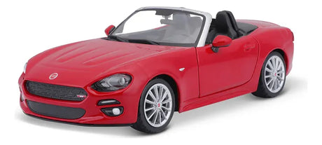 Bburago 1:24 Fiat 124 Spider Rojo Metalizado 18-21083