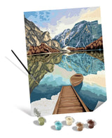 Ravensburger CreArt Pinta Por Numeros Canvas Lake Views 23909