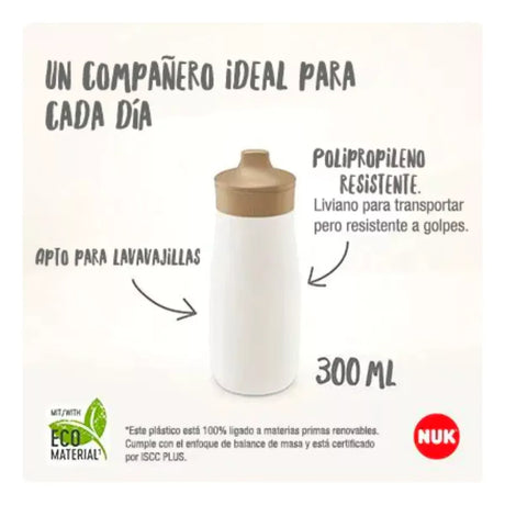 Nuk Vaso Mini-Me Sip Acero 300ml Lila +9m 10225325