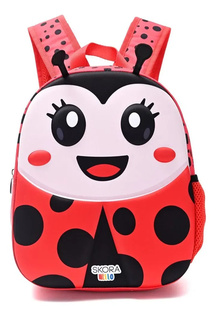 Mochila C/Luz Kawaii Kabu Termoformada 22x30x10cm 12P 41317