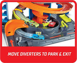 Hot Wheels Pista Mega Garaje Con 1 Auto Gtt95 Mattel