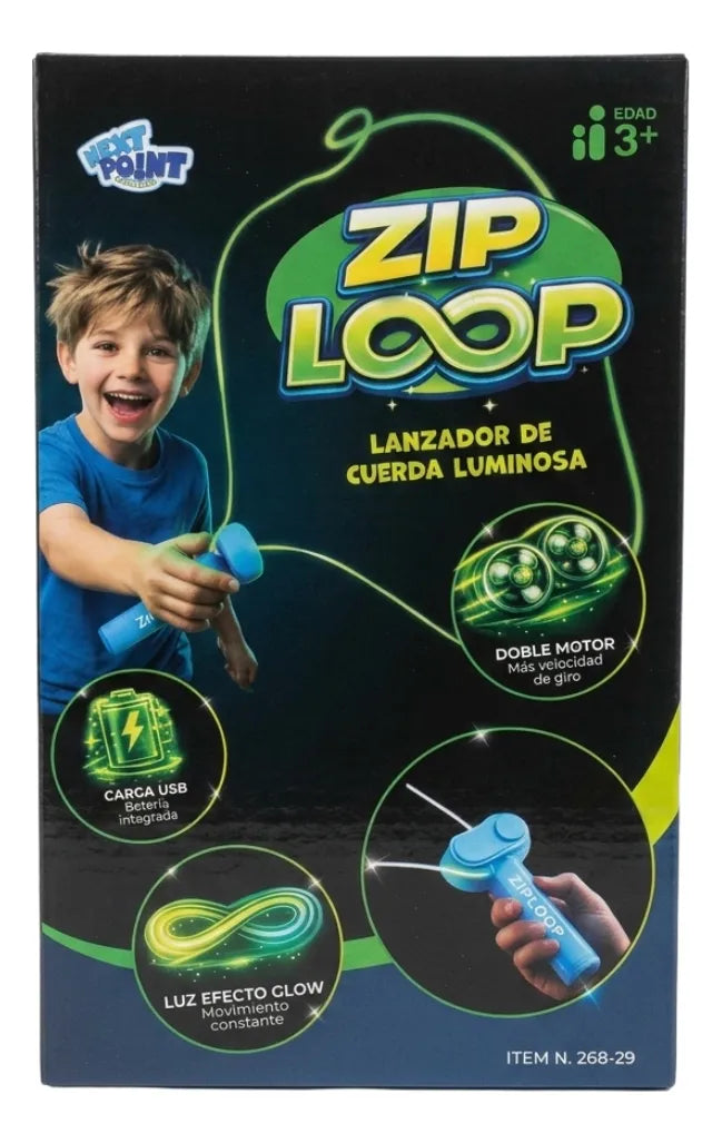 Zip Loop Lanzador De Cuerda Luminosa 268-29