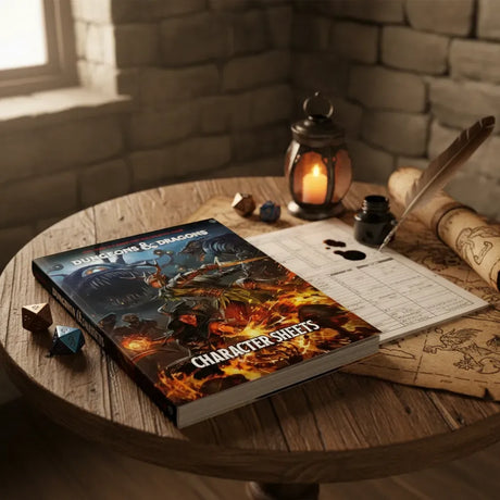 Dungeons & Dragons 5ta Character Sheets 2024 29-3037