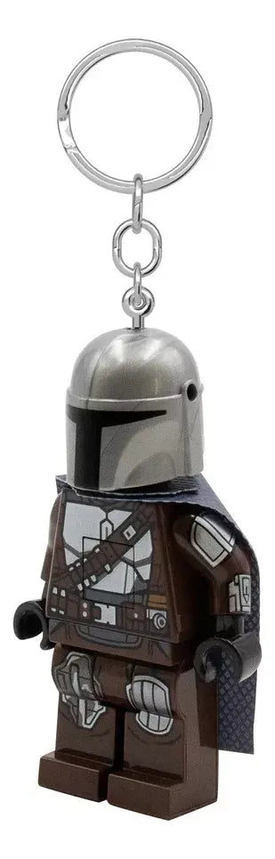 Lego Llavero Mandalorian Gris Star Wars Con Luz LGL-KE187H LE014