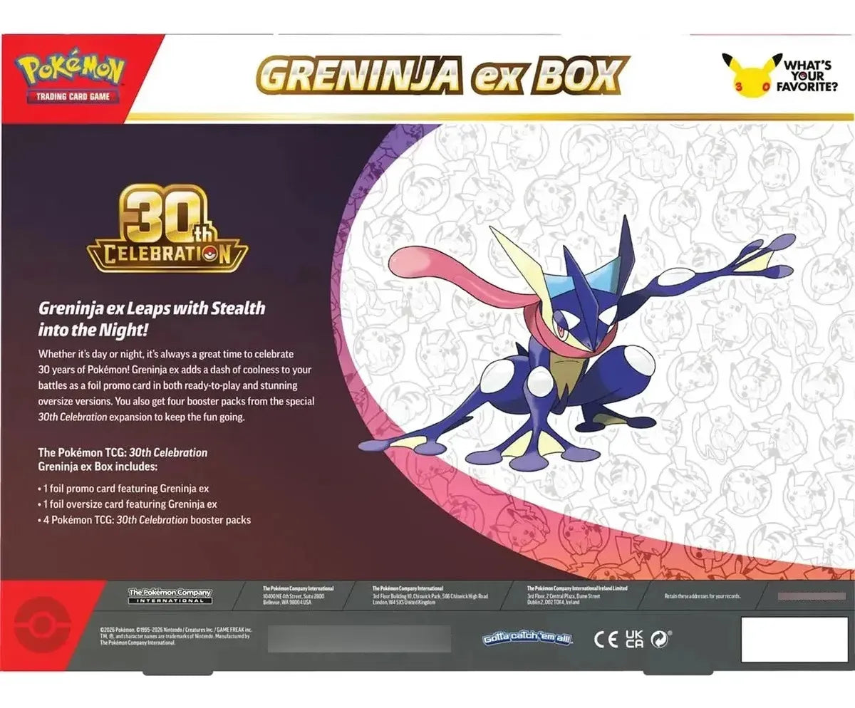 Pokemon Tcg: 30th Celebration Ex Box Ingles 10-10463-120