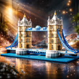 Bloques De Construccion Puente De La Torre 2300Pcs 3034209