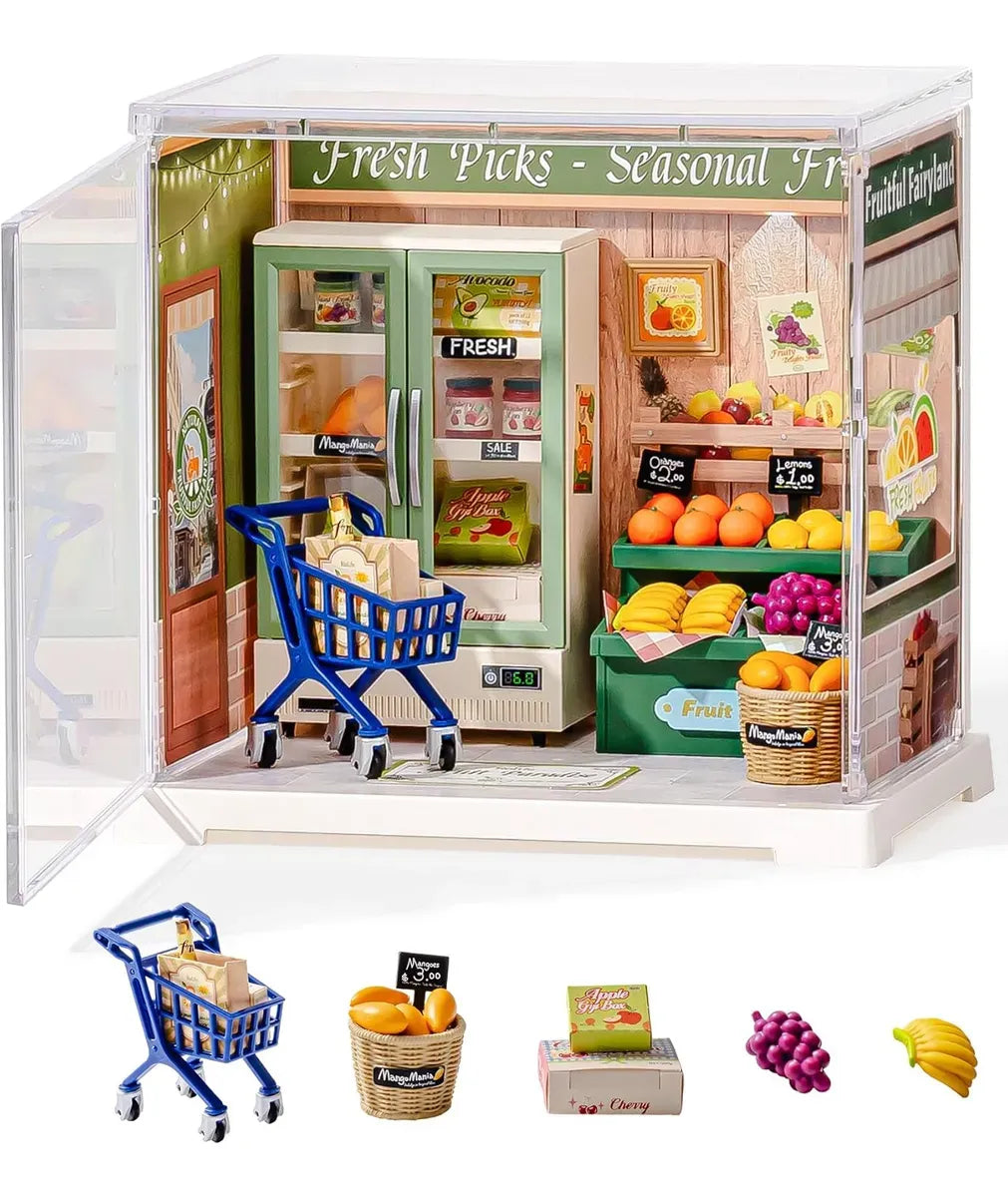 Robotime Rolife Puzzle 3d Mini Super Serie De Tienda Dws01b
